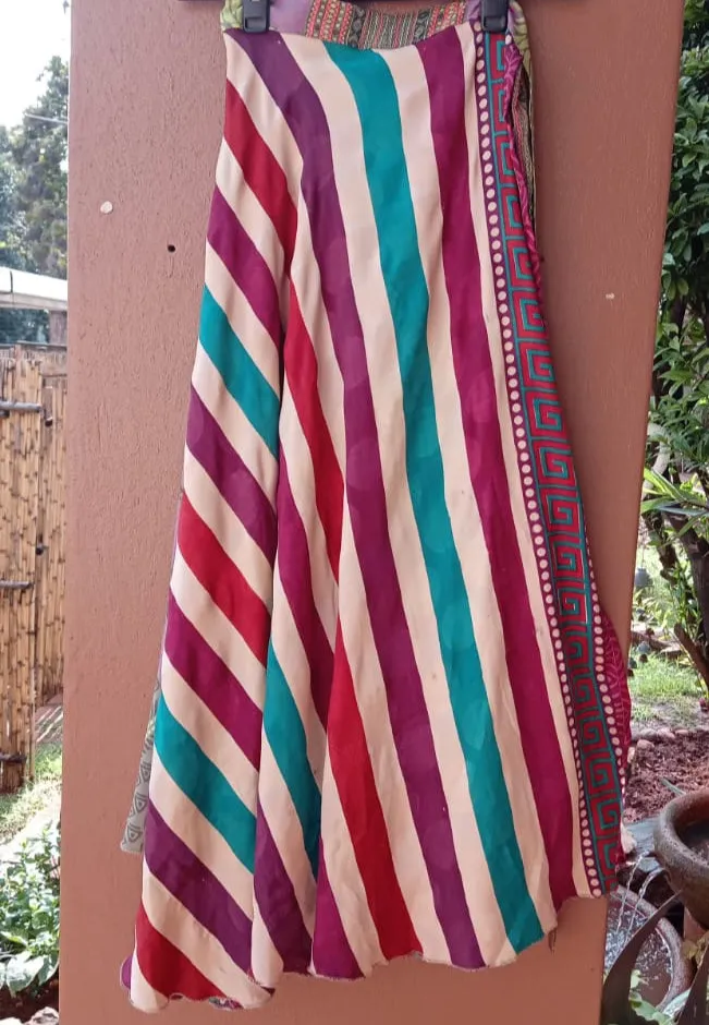 Planes of Play Wrap Skirt