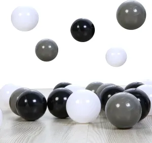 PlayMaty Colorful Pit Balls 2.1-inch Plastic Ocean Ball Crush Proof Stress Balls for Kids Pool Ball Playhouse Ball Pit Accessories
