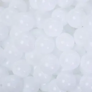 PlayMaty Play Ball Pit Balls - 2.36inches Phthalate&BPA Free Plastic Ocean Transparent Balls for Kids Toddlers and Babys for Playhouse Play Tent Playpen Pool Party Decoration Pack of 70