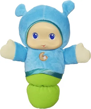 Playskool Lullaby Gloworm Toy with 6 Lullaby Tunes, Blue (Amazon Exclusive)