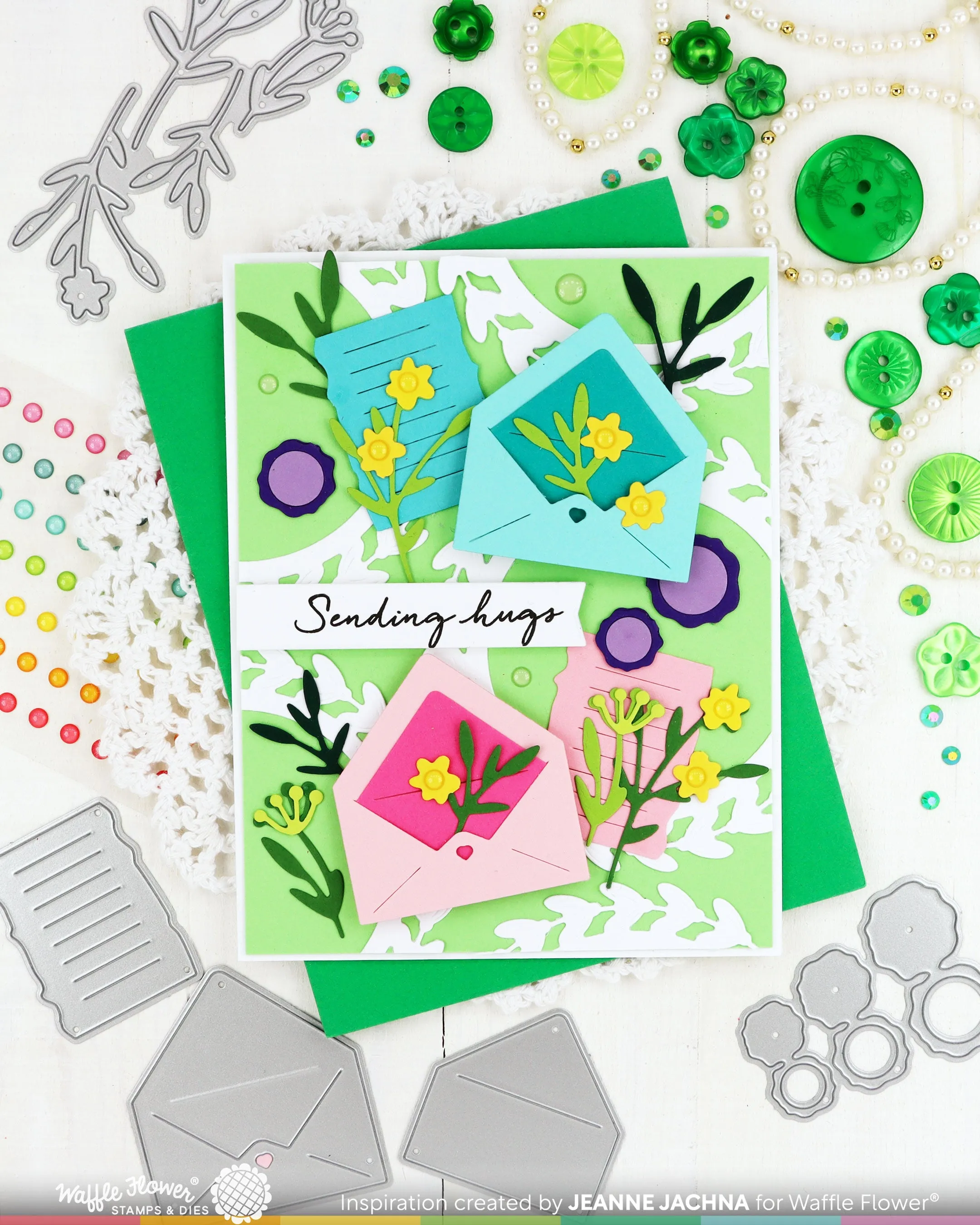 Postage Collage Mini Seals Die
