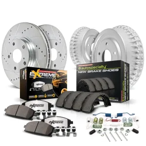Power Stop 99-01 Jeep Cherokee Front & Rear Autospecialty Brake Kit