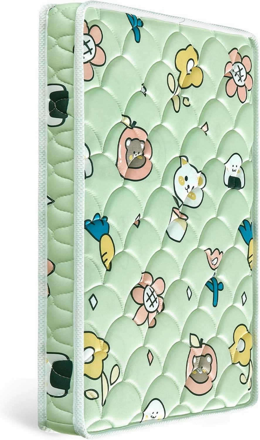Premium Foam Mini Crib Mattress 38“ x 24” x 4”, Dual Sided with Soft Breathable Fabric, Noiseless and Odorless, Comfortable and Firm, Fits Most Mini Cribs (Does Not Fit Playard or Standard Crib)