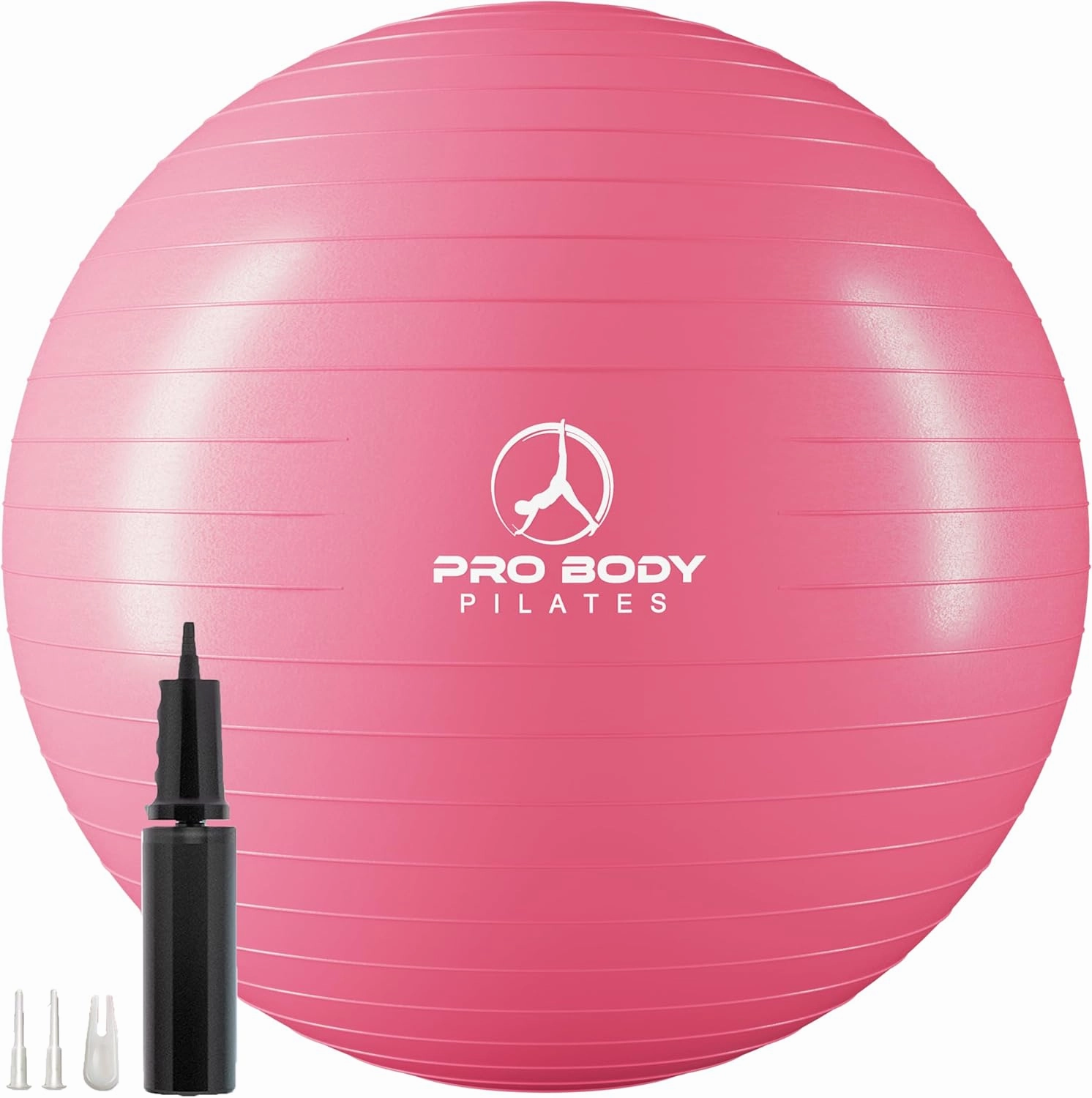 ProBody Pilates Exercise Ball - Multiple Sizes Gym Grade Balance Ball for Fitness, Yoga, Workout, Pregnancy & Physical Therapy