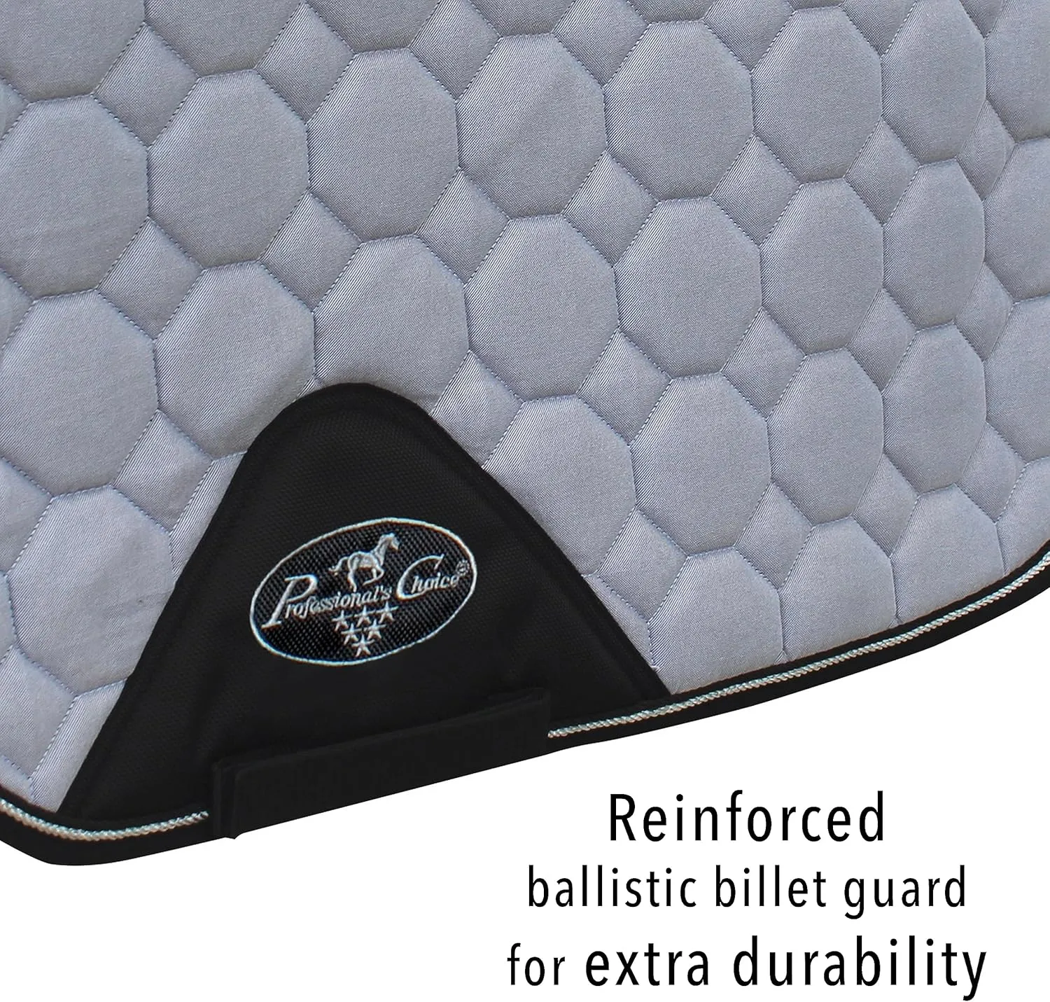Professional's Choice Ventech Dressage Saddle Pad | Quilted Cotton Top Layer with Mesh Lining