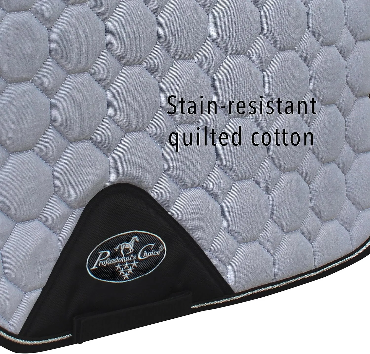 Professional's Choice Ventech Dressage Saddle Pad | Quilted Cotton Top Layer with Mesh Lining