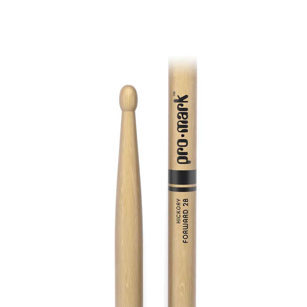 ProMark (TX2BW) Classic Forward 2B Hickory Drumstick - Oval Wood Tip