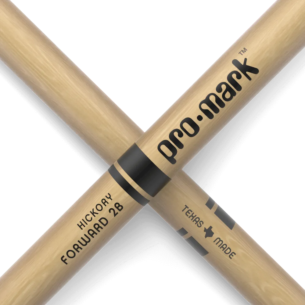 ProMark (TX2BW) Classic Forward 2B Hickory Drumstick - Oval Wood Tip