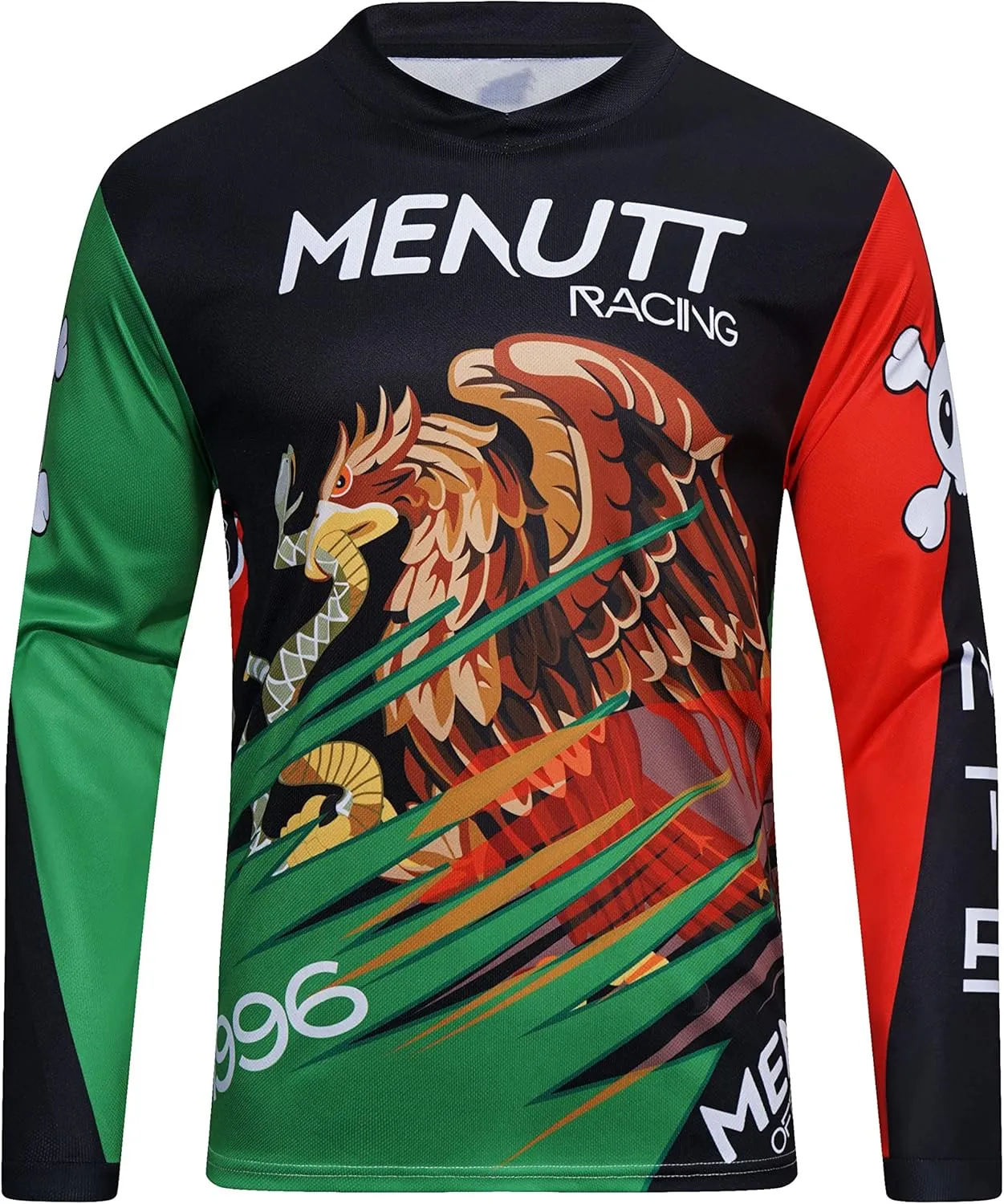 Racing Men's Long Sleeve Off-Road Mexico Jersey Mountain Bike MTB Jersey Downhill&Motocross Shirts