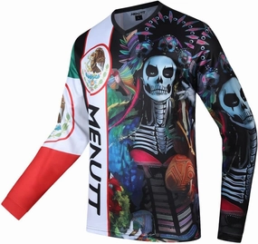 Racing Men's Long Sleeve Off-Road Mexico Jersey Mountain Bike MTB Jersey Downhill&Motocross Shirts