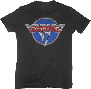 Radiohead Note Pad Cut Out Faded Print Logo T-Shirt