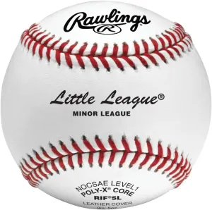 Rawlings | RIF Little League Training Baseballs | 12 Count | Level 5 (Ages 7-10) & Level 10 (Ages 10 ) Options