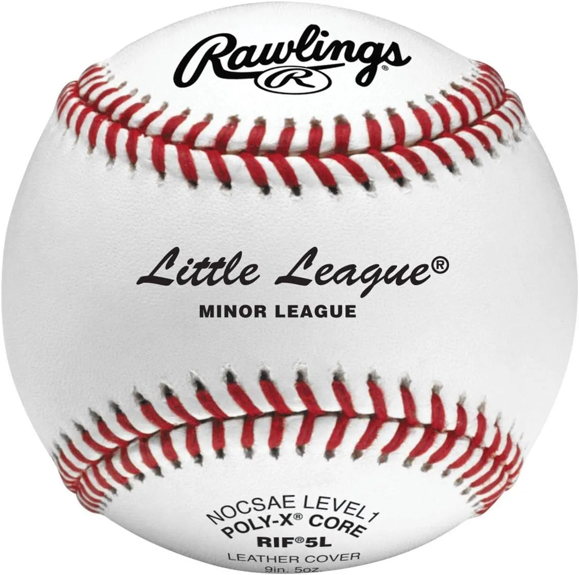 Rawlings | RIF Little League Training Baseballs | 12 Count | Level 5 (Ages 7-10) & Level 10 (Ages 10 ) Options