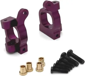 RC Car DIY Parts for WLtoys for JJRC 144016 144018 C8803 Rallo 1/14 1/12 Metal Upgraded Version C for Seat Remote Control Crawler Car Upgrade Parts Accessories(Purple)