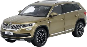 Resin Car Vehicle Model Fit for Skoda Kodiak 1 18 Alloy Car Model Classic Collection Gift Display Souvenir Ornament Festive Deluxe Gift