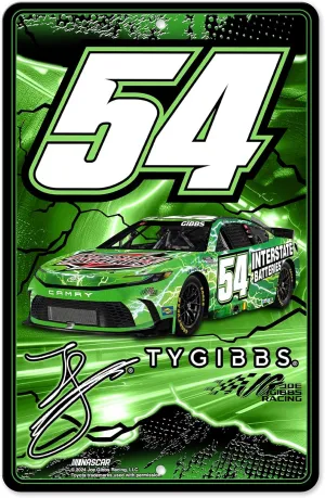 Rico Industries NASCAR Racing 11" x 17" Metal Home Décor Sign