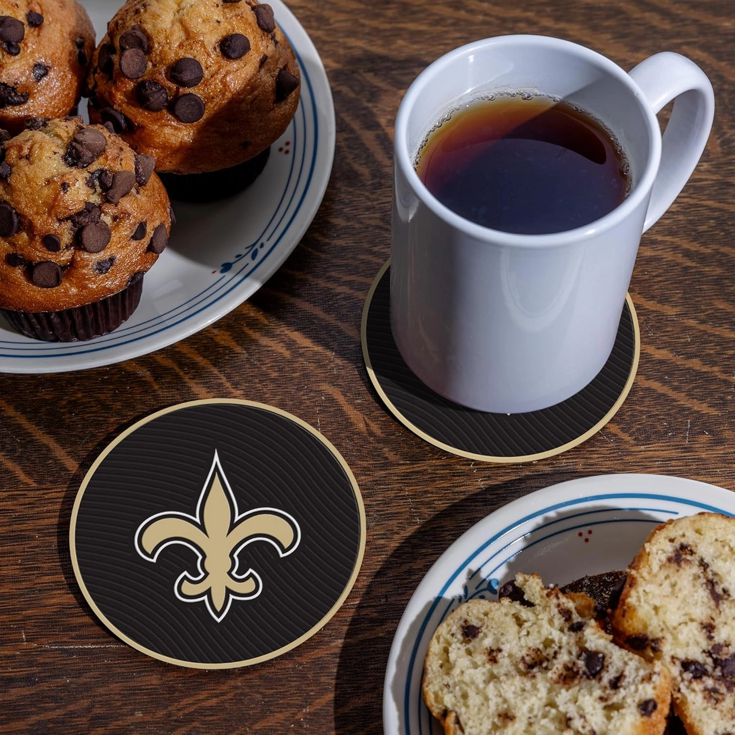 Rico Industries NFL Football Classic Favorites: PVC Coaster Set (4-Pack)