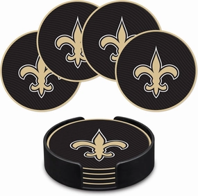 Rico Industries NFL Football Classic Favorites: PVC Coaster Set (4-Pack)