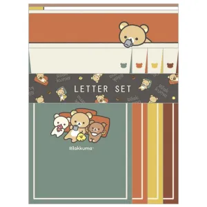[Rilakkuma] -BASIC RILAKKUMA HOME CAFE - Letter Set San-X Official Japan 2023
