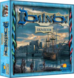 Rio Grande Games: Dominion Seaside, Expansion, Dominion or Dominion Intriuge Required for Play, 30 Minute Play Time, For 2 to 4 Players