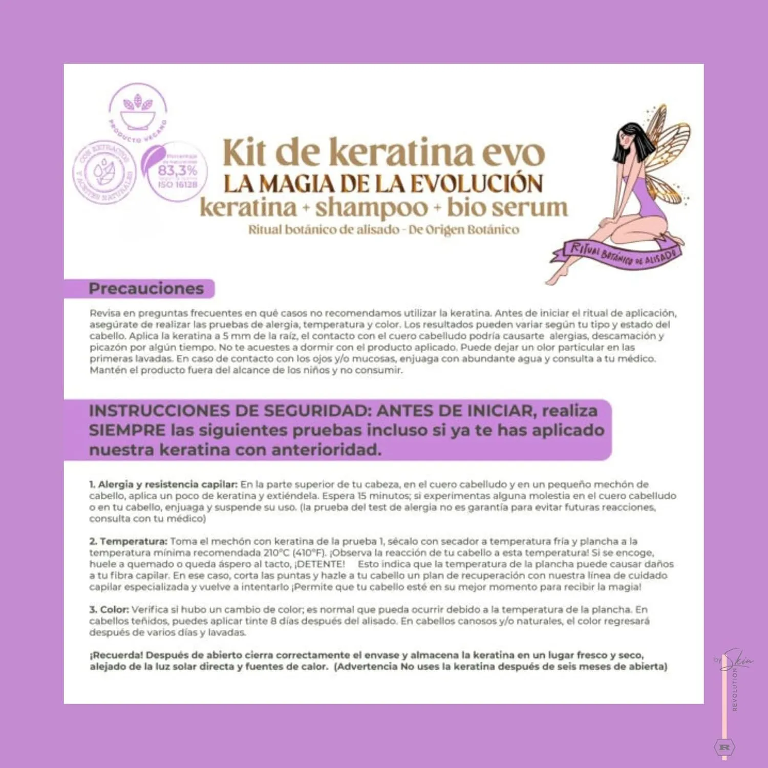 Ritual Botánico Keratina Orgánica | Treatment to Straighten, Repair and Relax Hair | All Natural, Organic & Vegan Ingredients | Product of Colombia| Keratin Medium, 250ml/8.45 Fl Oz)