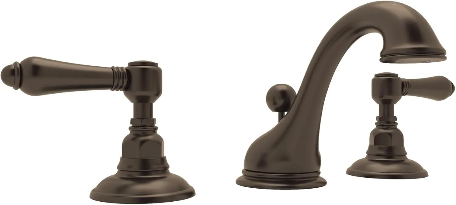 Rohl A1408LMTCB-2 Lavatory FAUCETS, 1.5 GALLON PER MINUTE, Tuscan Brass