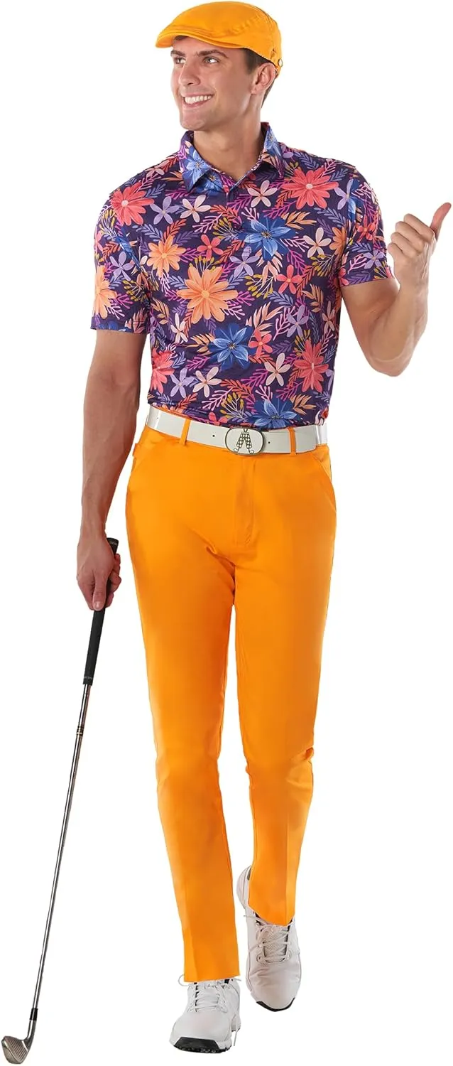 Royal & Awesome Men's Golf Pants, Golf Pants Men Stretch Relaxed Fit