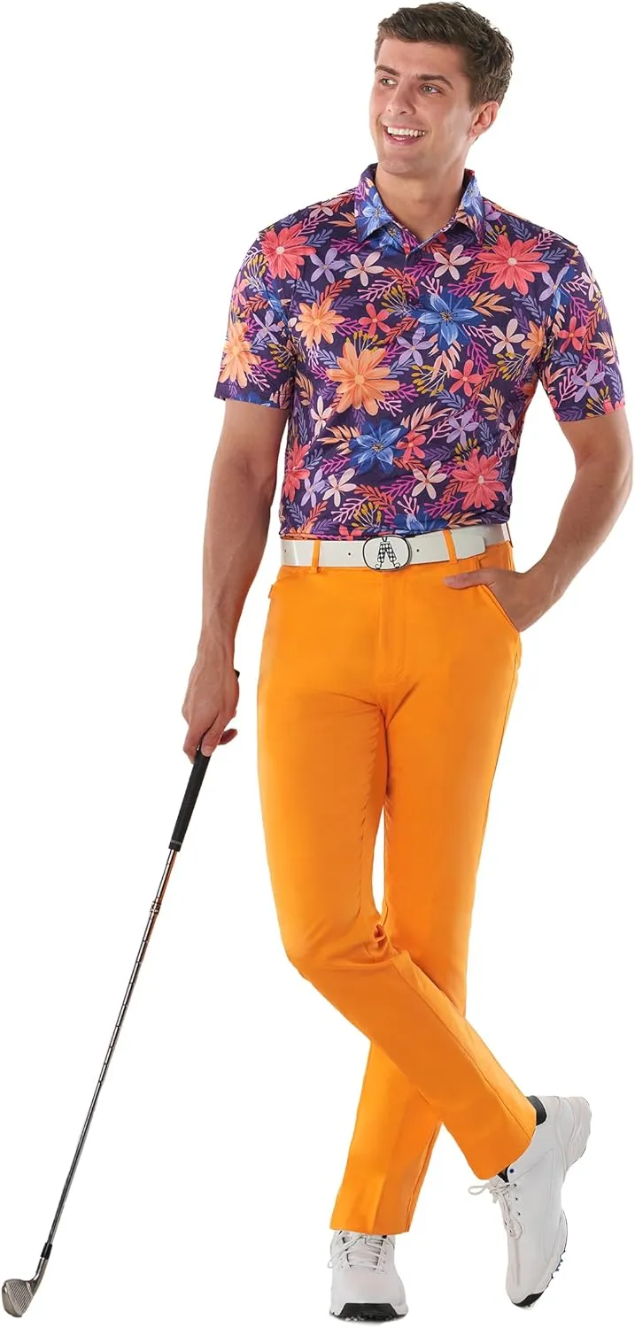 Royal & Awesome Men's Golf Pants, Golf Pants Men Stretch Relaxed Fit