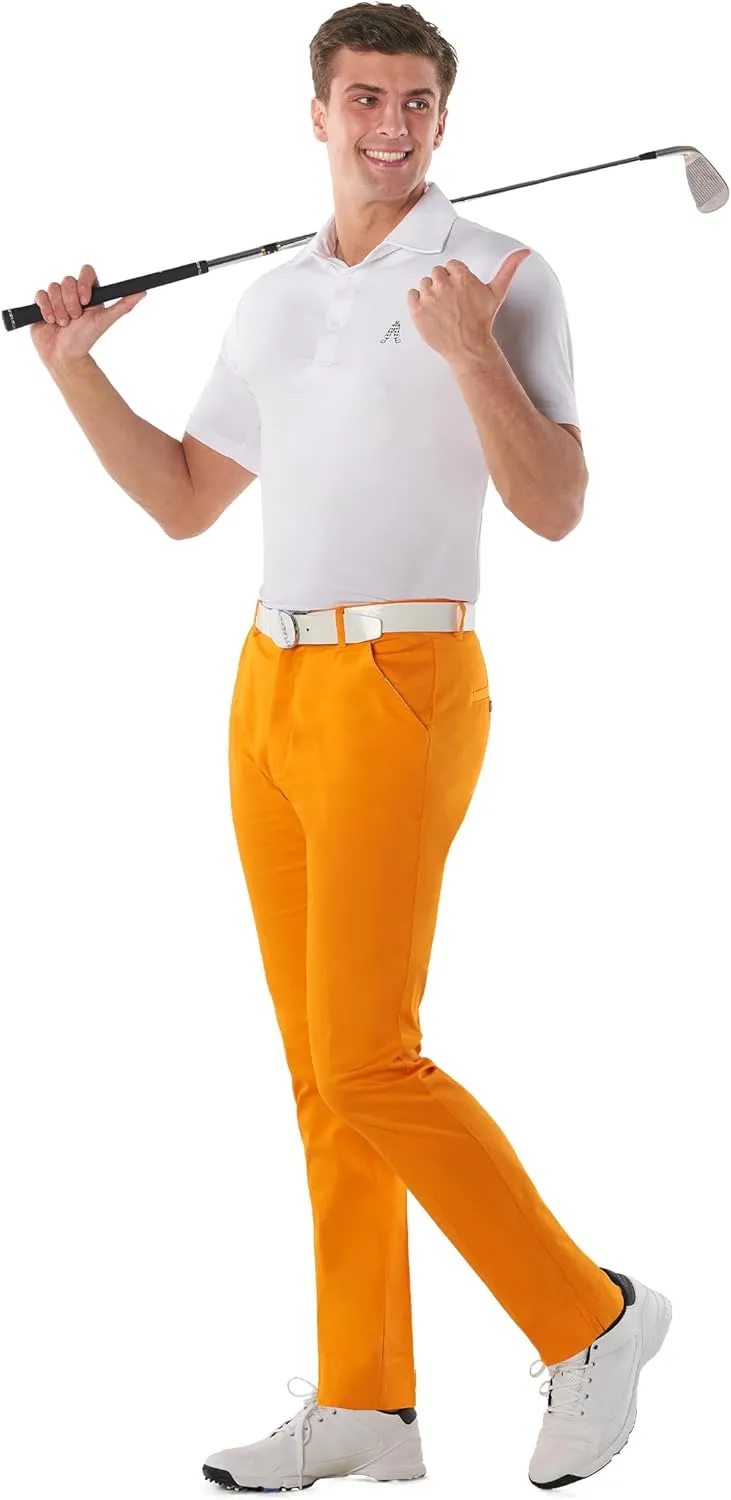 Royal & Awesome Men's Golf Pants, Golf Pants Men Stretch Relaxed Fit