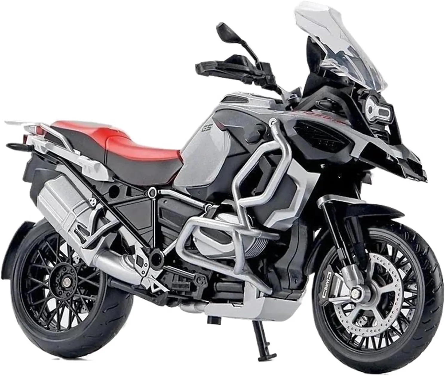 RZHICAI 1:12 for R1250GS Alloy Racing Motorcycle Model(Red)