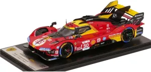 Scale Model Resin 2024 Le Mans Win 1:43 Looksmart for Ferrari 499P No.50 Rally Car Collection Coupe Simulation