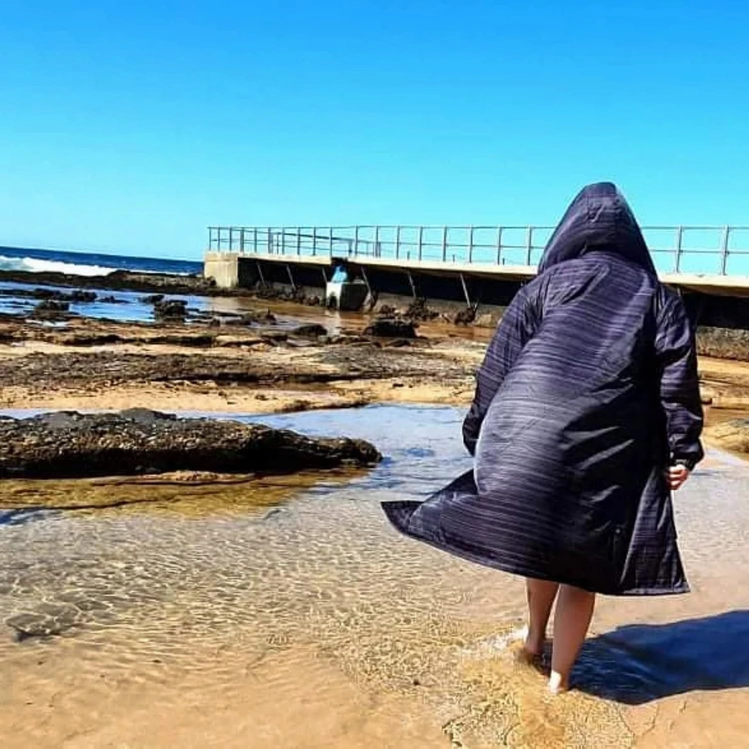 SCHMIK Unisex Swim Parka. Inc Swim Bag. Warm Change Coat. Girls, Boys & Kids.