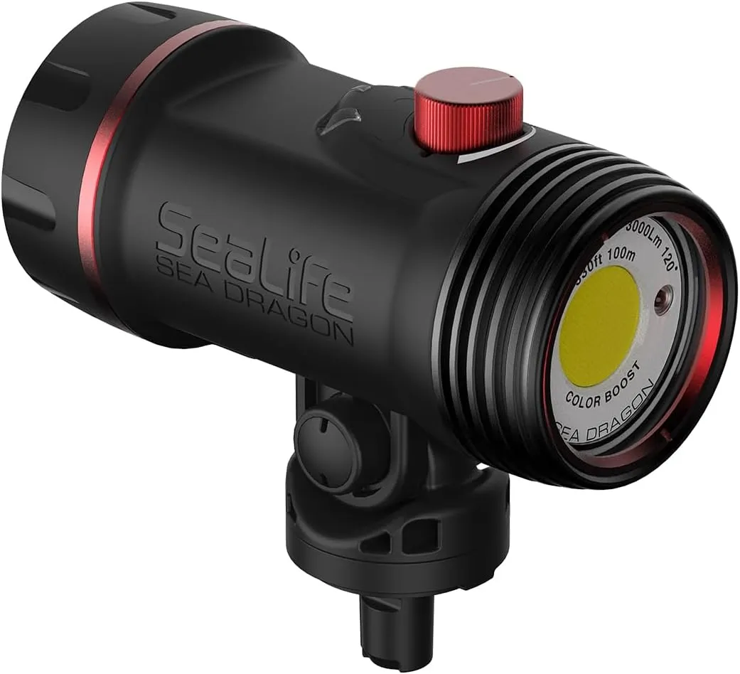 Sealife Sea Dragon 3000F Color Boost COB LED Photo-Video Light Kit