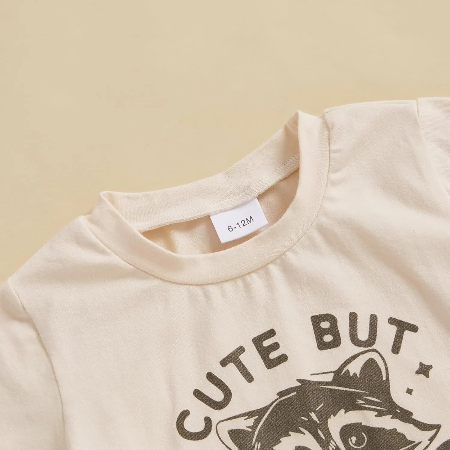 Sejardin Infant Baby Boy Summer Clothes Letter Print Short Sleeve T Shirt Tops and Stretch Shorts Cute Baby Boy Outfit
