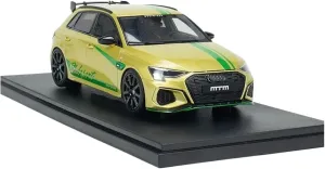Simulation Car Model 1：18 for Audi S3 MTM Resin Car Model Static Ornament Souvenir Collection Mini Vehicles Toys