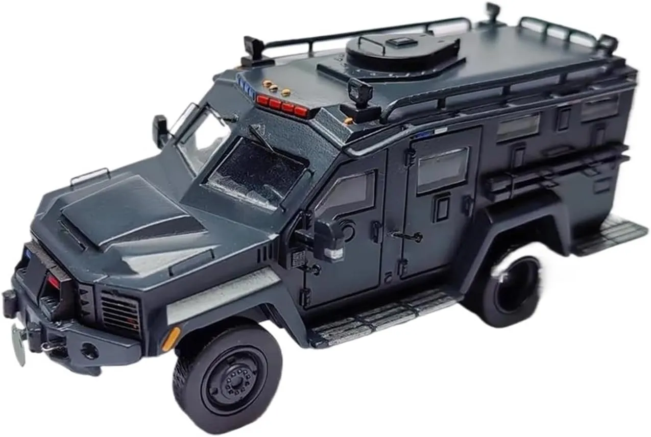 Simulation Car Model 1：64 for Bearcat G2 Armored Resin Car Model Static Collections Decorative Souvenirs Mini Vehicles Toys