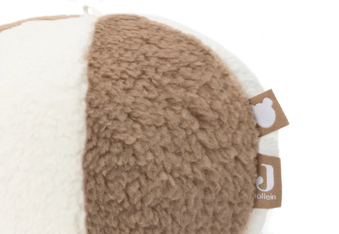 Soft play ball - Ivory/Biscuit