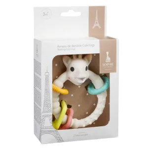 SOPHIE THE GIRAFE TEETHING COLO RINGS