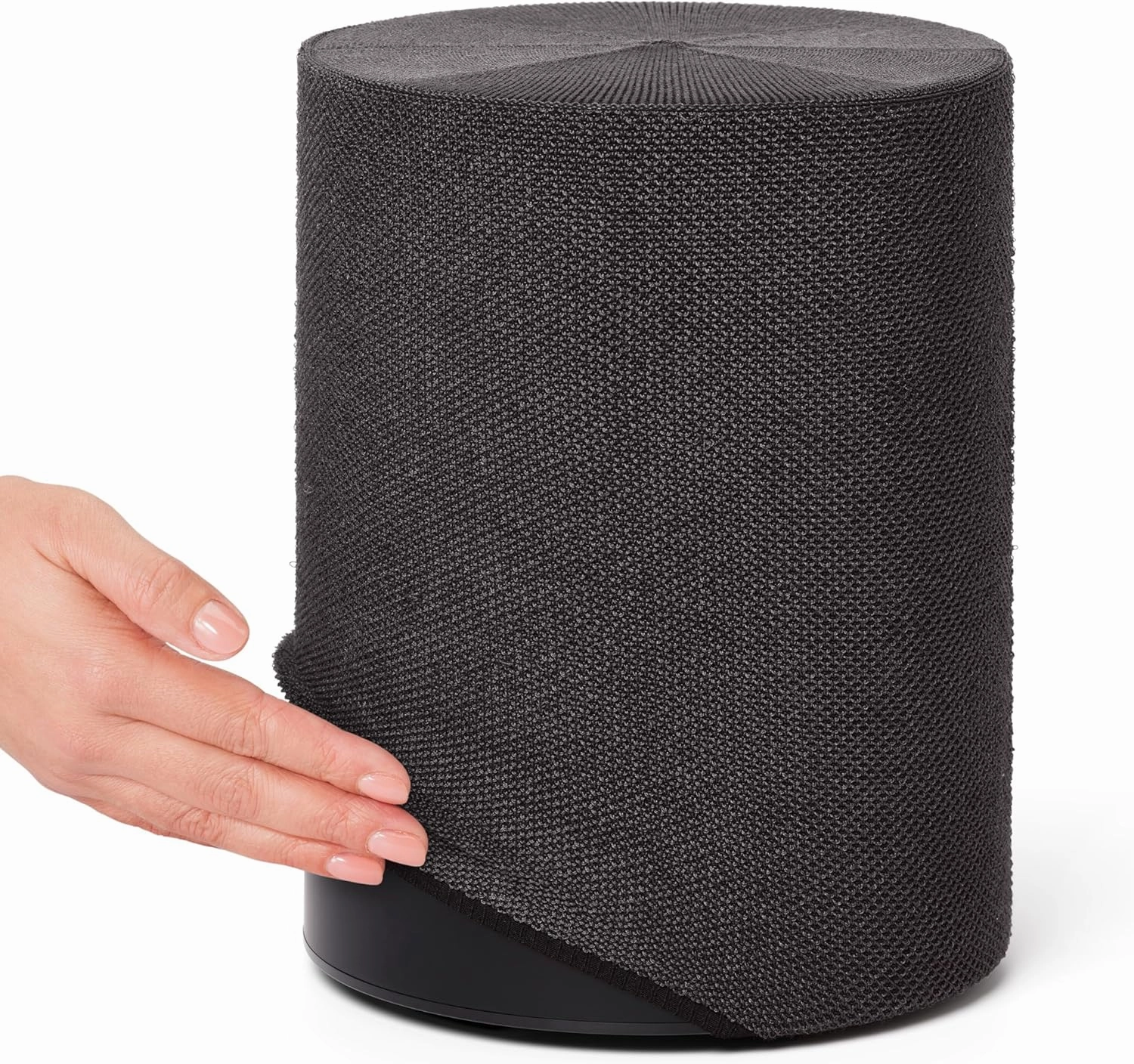 Speaker Cover for Sonos Sub Mini – Custom Fit, Acoustic Fabric Shield, Dustproof & Scratch-Resistant, Charcoal Black