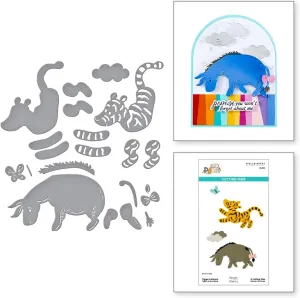 Spellbinders Tigger & Eeyore Etched Dies, Metal