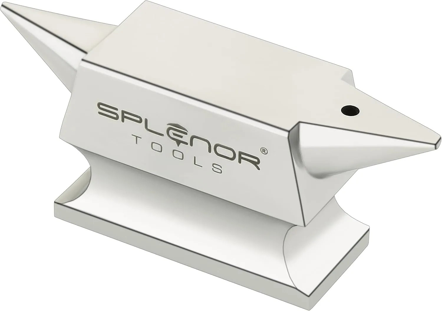 Splenor Tools Horn Anvil - Dual Ended Flat and Rounded Horn - Metal Forming - Jewelry Making Work Surface - Bench Tool
