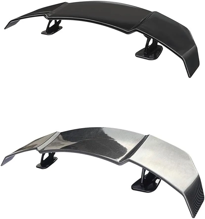 Spoilers Cars for Daewoo Nexia (KLETN) 1995-1999 2000 2001 2002 2003 2004 2005 2006 2007 2008, Rear Trunk Spoiler Wing Waterproof Wear-Resistant Styling Car Accessories,Bright Black