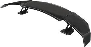 Spoilers Cars for Daewoo Nexia (KLETN) 1995-1999 2000 2001 2002 2003 2004 2005 2006 2007 2008, Rear Trunk Spoiler Wing Waterproof Wear-Resistant Styling Car Accessories,Bright Black