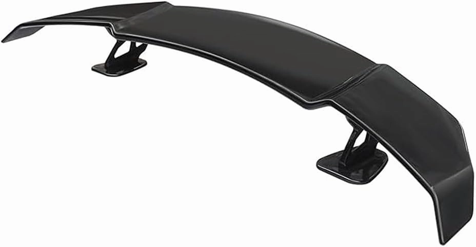 Spoilers Cars for Daewoo Nexia (KLETN, Facelift 2008) 2008 2009 2010 2011 2012 2013, Rear Trunk Spoiler Wing Waterproof Wear-Resistant Styling Car Accessories,Bright Black