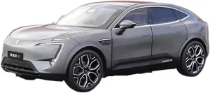 Sports car Metal Model 1:18 for Avatr 11 Off-Road Vehicle SUV Toys Cars Model Classics Collectibles Static Display for Home Décor(Gray)