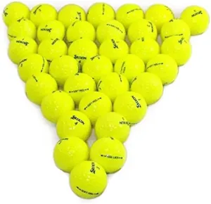 Srixon Softfeel Yellow 36 Pack Golf Balls Mint Condition ()