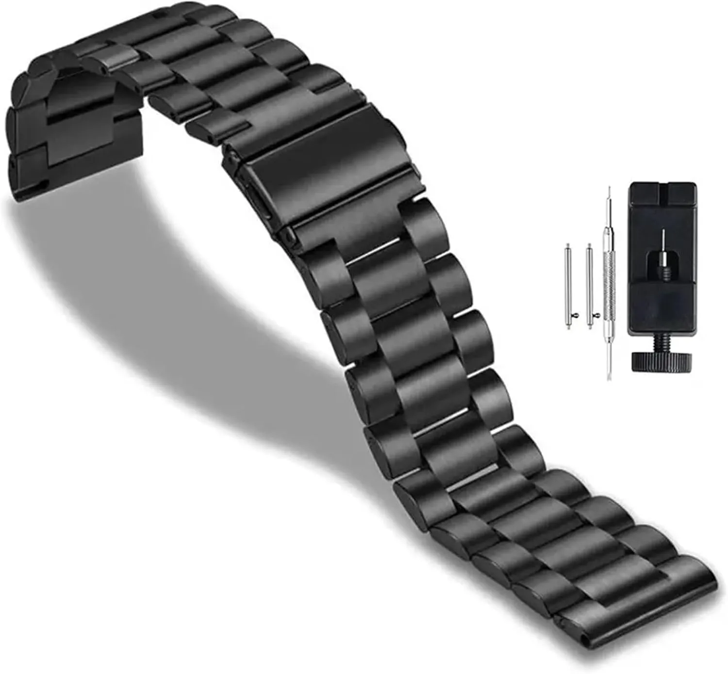 Stainless Steel Metal Solid Watch Band Quick Release 18-24mm Watch Band Unisex Suitable For Smart Watch Quartz Watch