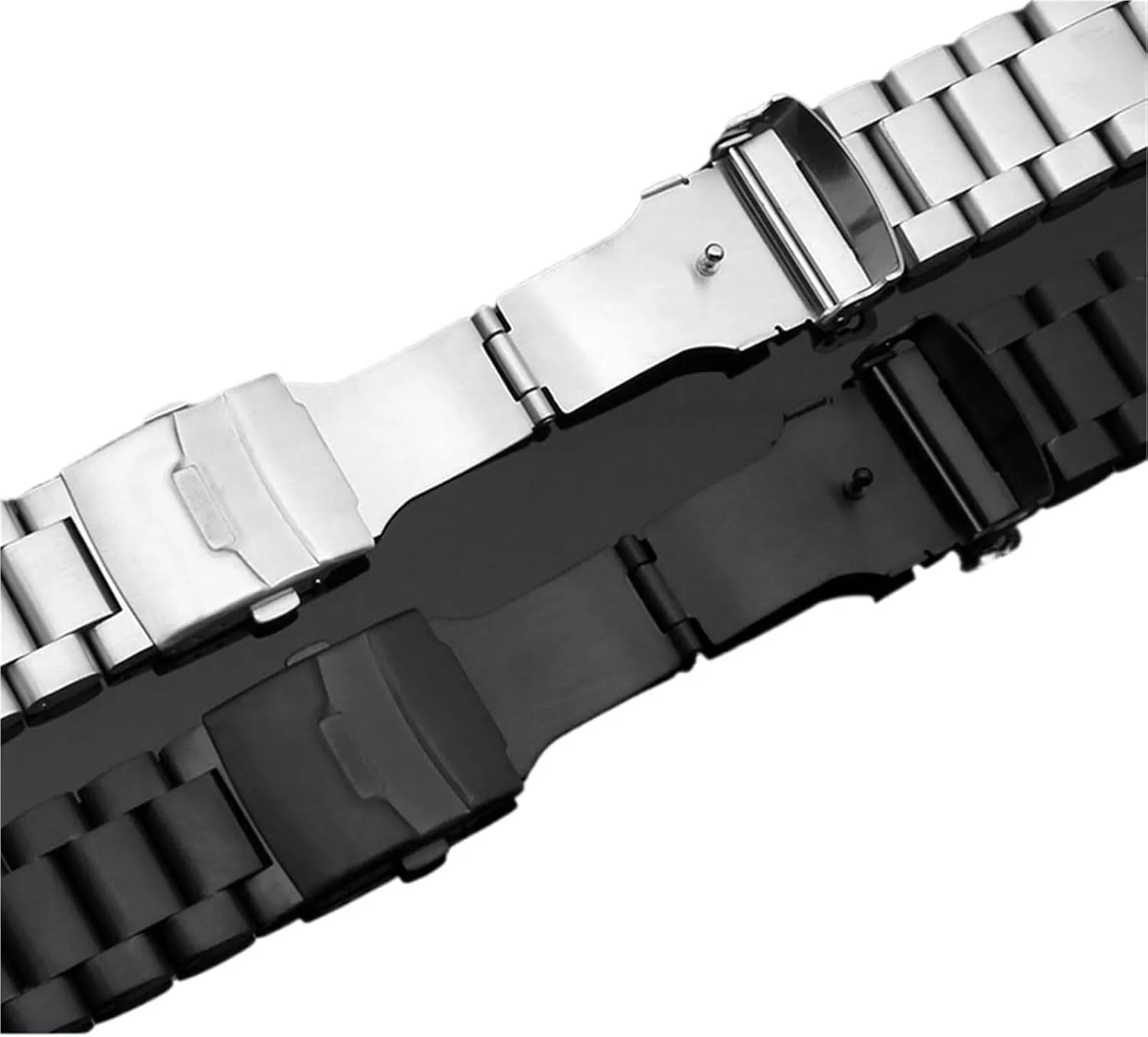 Stainless Steel Metal Watch Band 22mm 24mm 26mm For Men And Women Universal Suitable For Smart Watch Quartz Watch