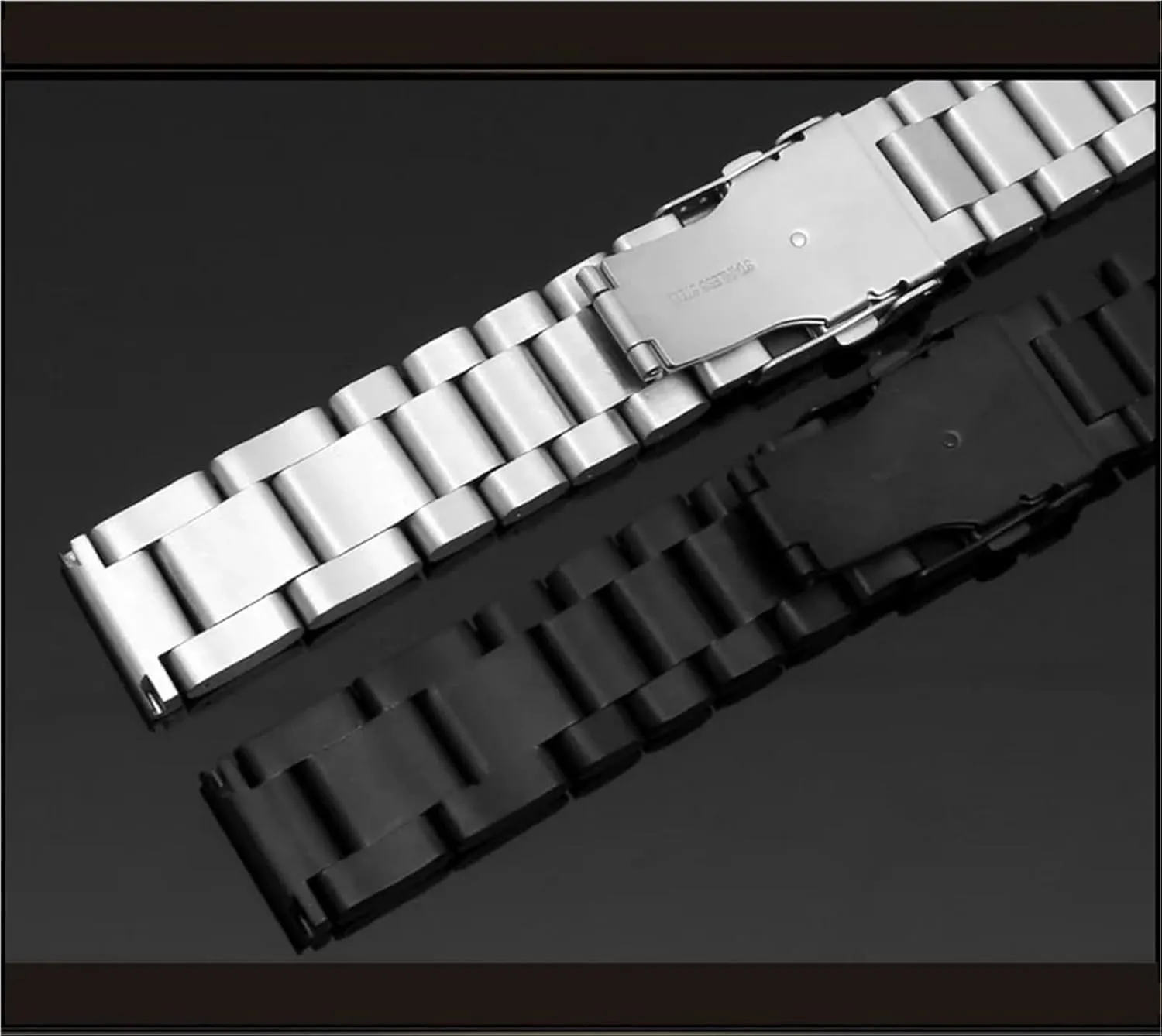Stainless Steel Metal Watch Band 22mm 24mm 26mm For Men And Women Universal Suitable For Smart Watch Quartz Watch