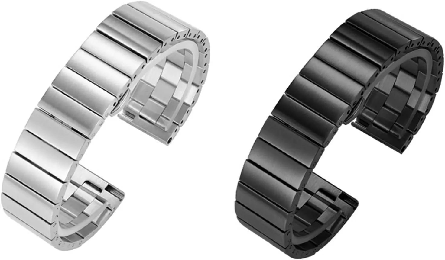 Stainless Steel Metal Watch Band Quick Release 18-24mm Men Women Universal Watch Accessories Smart Watch Quartz Watch